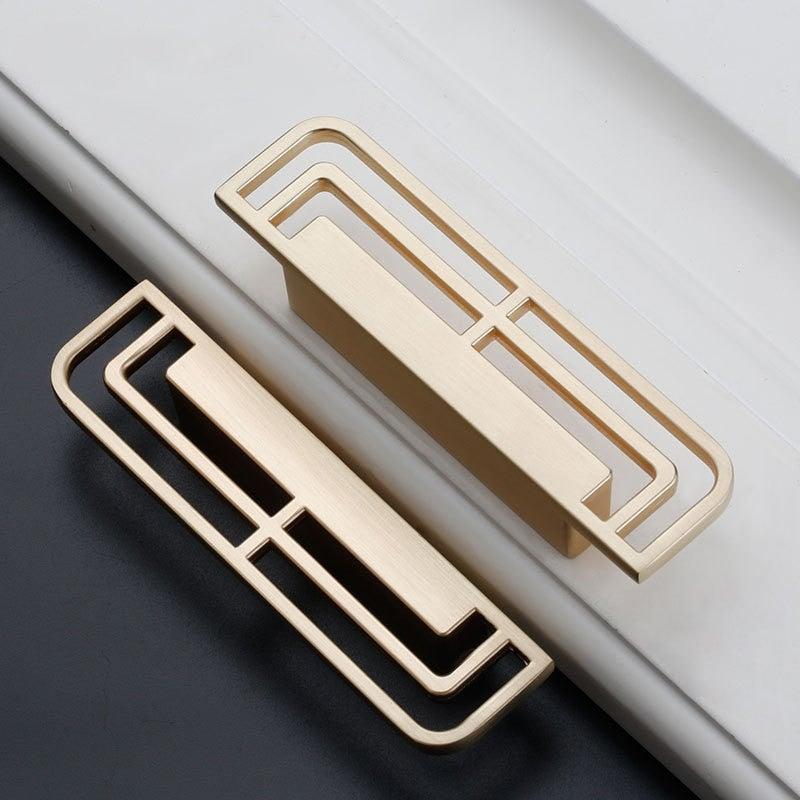 New Zinc Alloy Modern Style Bedroom Cabinet Furniture Door Handle Imitation Copper Antique Furniture Closet Door Knob  Cabinet Furniture Door Handle Imitation Copper Antique Furniture Closet Door Knobs 2.2CM