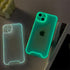 Night Light Luminous Silicone Phone Case For iPhone 14 13 12 11 Pro Max XR X XS 14 Plus Shockproof Clear Fluorescent Soft Cover Shockproof Bumper Phone Case with Camera Protection Cover for iPhone