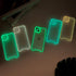 Night Light Luminous Silicone Phone Case For iPhone 14 13 12 11 Pro Max XR X XS 14 Plus Shockproof Clear Fluorescent Soft Cover Shockproof Bumper Phone Case with Camera Protection Cover for iPhone