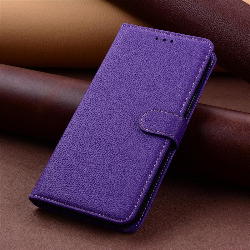 Note 11 Case For Xiaomi Redmi Note 11 11S Case Leather Wallet Flip Case For Redmi Note 11 Pro Phone Cases Note 11S Cover High Quality Flip Leather Wallet Case