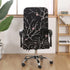 Office Chair Cover Jacquard Removable Gaming Computer Case Cushion Covers Dust Guards For Home Leisure Universal Size Modern Stretchable Cloth Polyester Universal Desk Task Chair Chair Covers Stretch Rotating Chair Slipcover