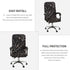 Office Chair Cover Jacquard Removable Gaming Computer Case Cushion Covers Dust Guards For Home Leisure Universal Size Modern Stretchable Cloth Polyester Universal Desk Task Chair Chair Covers Stretch Rotating Chair Slipcover