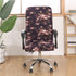 Office Chair Cover Jacquard Removable Gaming Computer Case Cushion Covers Dust Guards For Home Leisure Universal Size Modern Stretchable Cloth Polyester Universal Desk Task Chair Chair Covers Stretch Rotating Chair Slipcover