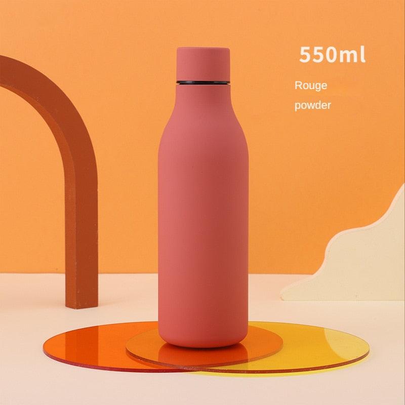 Original Stainless Steel Thermal Tea Cup Coffee Thermos Water Bottle Keeps Cold And Heat Outdoor Sport Vacuum Flask Eco Friendly Recycled Water Bottle Plastic Bottles Leakproof Reusable and BPA Free