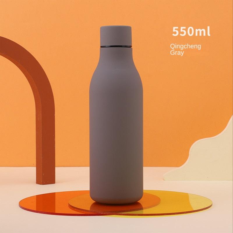 Original Stainless Steel Thermal Tea Cup Coffee Thermos Water Bottle Keeps Cold And Heat Outdoor Sport Vacuum Flask Eco Friendly Recycled Water Bottle Plastic Bottles Leakproof Reusable and BPA Free