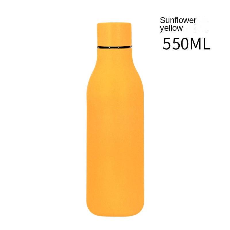 Original Stainless Steel Thermal Tea Cup Coffee Thermos Water Bottle Keeps Cold And Heat Outdoor Sport Vacuum Flask Eco Friendly Recycled Water Bottle Plastic Bottles Leakproof Reusable and BPA Free