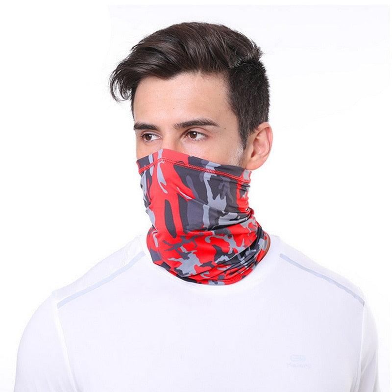 Outdoor Balaclava Bandana Uv Biker Cover Scarf Seamless Magic Headband Camouflage Neck Gaiter Face Cover Headwear Scarf Uniesx Men Women Bandanas Polyester Breathable Windproof Anti UV Neck Cover Camping Hiking Climbing Face Mask Headband