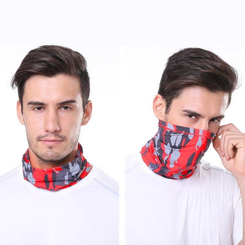 Outdoor Balaclava Bandana Uv Biker Cover Scarf Seamless Magic Headband Camouflage Neck Gaiter Face Cover Headwear Scarf Uniesx Men Women Bandanas Polyester Breathable Windproof Anti UV Neck Cover Camping Hiking Climbing Face Mask Headband