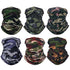 Outdoor Balaclava Bandana Uv Biker Cover Scarf Seamless Magic Headband Camouflage Neck Gaiter Face Cover Headwear Scarf Uniesx Men Women Bandanas Polyester Breathable Windproof Anti UV Neck Cover Camping Hiking Climbing Face Mask Headband