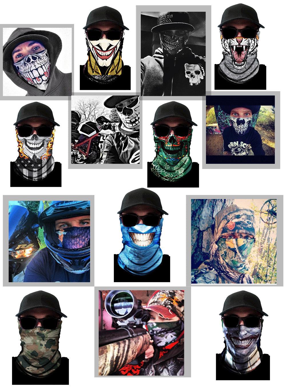 Outdoor Sport Seamless Bandanas Neck Warmer Buffe Face Shield Motorcycle Cycling Balaclava Headband Mask Hiking Fishing Scarf Bandanas Women Men Neck Gaiter Cover Turban Multipurpose Balaclava Elastic UV Face Shields for Women - ALLURELATION - 555, Arab Kufiyah, Arabic Keffiyeh, Balaclava, Balaclava Cap, Balaclava Gaiter, Balaclava Mask, Balaclava Mask Hat, Balaclava Neck Gaiter, Balaclava Party Mask, Balaclava Party Mask Hat, BalaclavaHat, Balclava, Bandana, Bandana Beanie, Bandana Cover - Stevvex.com