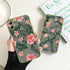 Palm tree Leaves Plant Flower Phone Case for iphone X XR XS MAX 11 12 13 14 Pro Max 6s 7 8 Plus SE2 Hard Back Shockproof Cover Flower Protective Phone Case Cover for Women Girls Slim Anti-Scratch Shockproof Soft Flexible Rubber Silicone Bumper Case