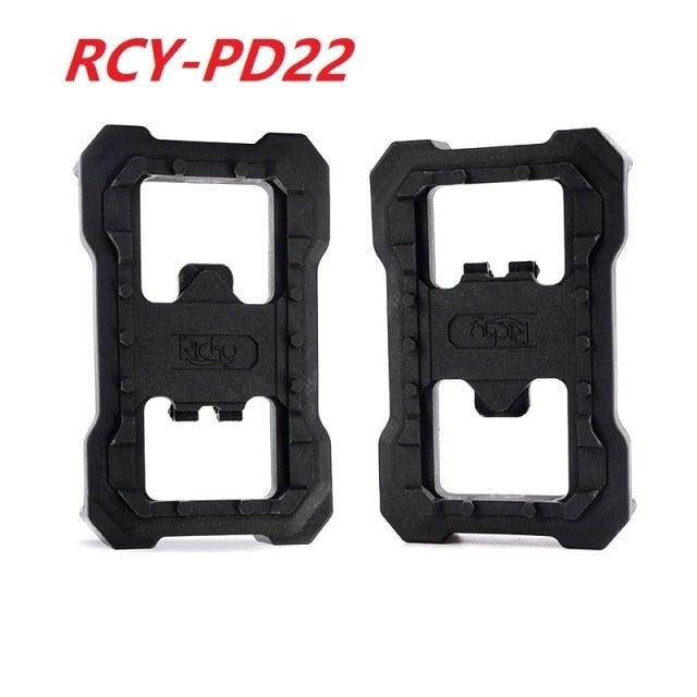 Pedal Cleats Flat Adapter Original Self Locking Pedal Flat Plate Conversion Device Suitable For Bike Pedals Bike Universal Clipless Platform Adapters Cleats Pedal Bicycle Pedal Adapters