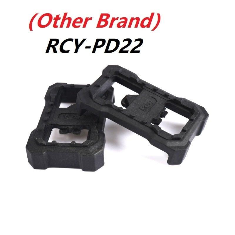 Pedal Cleats Flat Adapter Original Self Locking Pedal Flat Plate Conversion Device Suitable For Bike Pedals Bike Universal Clipless Platform Adapters Cleats Pedal Bicycle Pedal Adapters