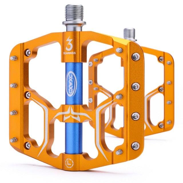 Pedals Flat Sealed Bearings Pedals For Bicycle Mountain Bike Pedals Platform Ultra Light Wide Aluminum Bicycle Pedal Mountain Bike Pedals Aluminum Bicycle Flat Platform Pedals Lightweight Non-Slip Sealed Bearing For Road Mountain