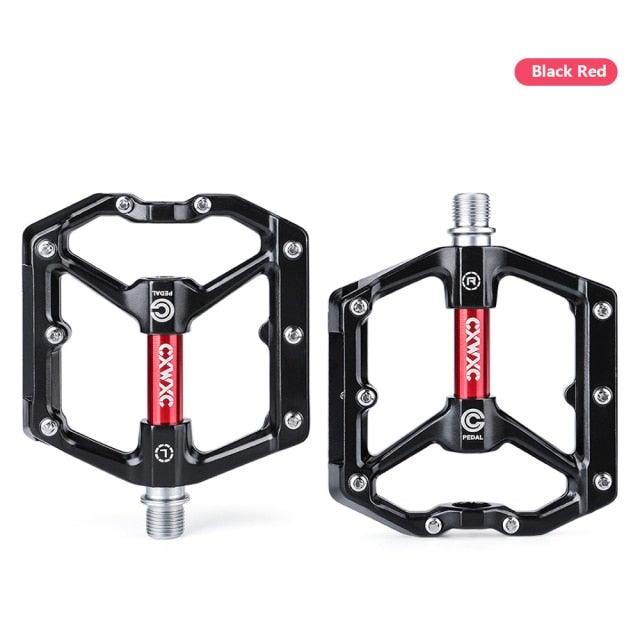 Pedals Flat Sealed Bearings Pedals For Bicycle Mountain Bike Pedals Platform Ultra Light Wide Aluminum Bicycle Pedal Mountain Bike Pedals Aluminum Bicycle Flat Platform Pedals Lightweight Non-Slip Sealed Bearing For Road Mountain