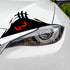 Peeking Monster Scary Eyes Car Sticker Peeking Elf Car Decal Waterproof Car Decal  Vinyl Car Decal Sticker Waterproof Self-adhesive Car Sticker Scratch Cover Decal Auto Decoration Funny Peeking 3D Big Eyes Sticker Car Styling