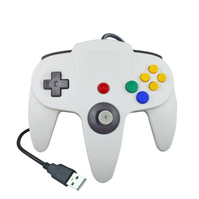 Perfect White M Shaped USB Wired Gamepad Classic Joystick Controller Compatible With Computer PC Laptop - STEVVEX Game - 221, 6 fingers all in one, All in one game, best quality joystick, classic games, compatible with mobile phone, controller for pc, game, Game Controller, Game Pad, game pad for phone, gamepad controller, gamepad joystick, gamepads for mobile, joystick, usb gamepad, usb wired joystick, wired gamepad - Stevvex.com