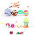 Pets Cat Toys Mouse Shape Balls Shapes Cat Interactive Pet Toys Assortments Foldable Rainbow Tunnel Cat Feather Interactive Feather Toy Fluffy Mouse Cat Love New Pet Toy Funny Cat Stick Mouse Supplies Value Bundle