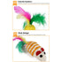 Pets Cat Toys Mouse Shape Balls Shapes Cat Interactive Pet Toys Assortments Foldable Rainbow Tunnel Cat Feather Interactive Feather Toy Fluffy Mouse Cat Love New Pet Toy Funny Cat Stick Mouse Supplies Value Bundle