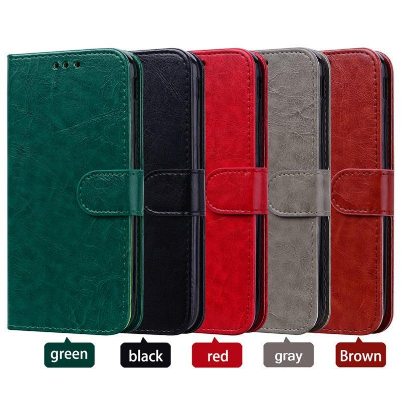 Phone Case Card Holder Slot Retro Striped Design Premium Leather Protective Case for Xiaomi 10A Case Luxury For Xiaomi Redmi 10A Phone Case Soft Silicone Leather Wallet Case For Redmi10A 10 A Flip Cover