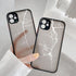 Phone Case For iPhone 12 13 mini 11 Pro Max cover for iPhone XR X XS Max 7 8 Plus SE Transparent Neon Cover with Bumper Edge for iPhone