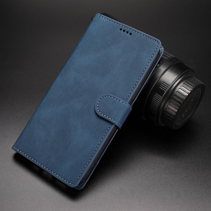 Phone Case For Xiaomi Mi Redmi Note 8 8A 8T 9 9A 9S 10 10S Pro POCO F3 X3 NFC 11 10T Lite 11i 11T Pro Wallet Leather Book Cover Magnetic PU Leather Wallet-Style Business Phone Case Fashion Flip Case with Card Slot