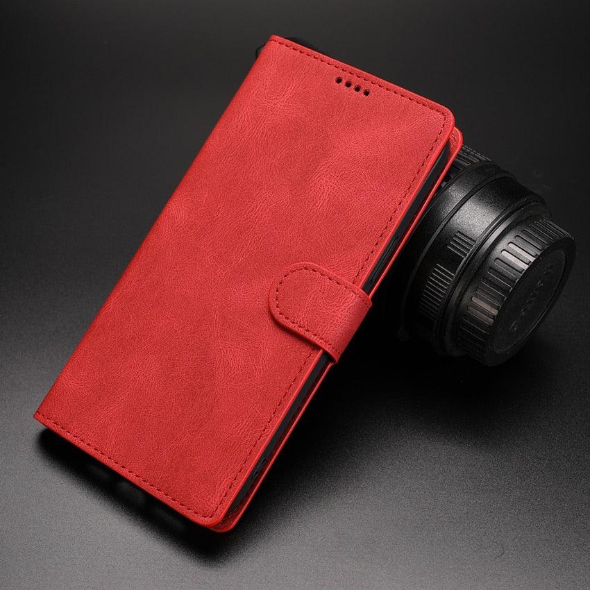 Phone Case For Xiaomi Mi Redmi Note 8 8A 8T 9 9A 9S 10 10S Pro POCO F3 X3 NFC 11 10T Lite 11i 11T Pro Wallet Leather Book Cover Magnetic PU Leather Wallet-Style Business Phone Case Fashion Flip Case with Card Slot