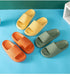 Pillow Slides Slippers Comfy Shoes Non-slip Bathroom Home Thicked Bottom Slippers Women's Sandals Summer Flip Flops Open Toe Pillow Shower Shoes EVA Slides Soft Spa Cloud Slippers