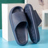 Pillow Slides Slippers Comfy Shoes Non-slip Bathroom Home Thicked Bottom Slippers Women's Sandals Summer Flip Flops Open Toe Pillow Shower Shoes EVA Slides Soft Spa Cloud Slippers