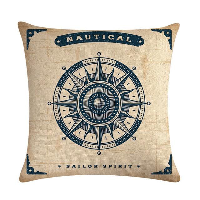 Pillowcase Sofa Cushion Cover Decoration Linen Pillow Case Higher Quality Marine Sea Life Pillow Covers Cases Super Soft Square Cushion Decorative Pillow Pattern Sofa Pillow Cover Couch Pillow 45x45CM