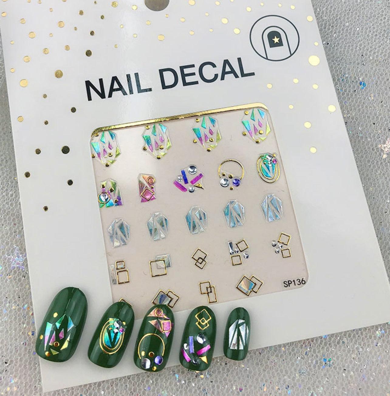 Plant Laser Abstract Lady Face Nail Decals Sliders Paper Art Decor Gel Polish Sticker Manicure Foils 3D Rhinestone Sticker Fun Nail Art Stickers Decal 3D Self-Adhesive Abstract Face Curve Graffiti Nail Design for Acrylic Nail Supplies - ALLURELATION - 3D Rhinestone, 554, Acrylic Nail Supplies, Decor Gel, Face Nail, facial makeup, friendly materials, Gel Polish, Manicure, Nail Art, Nail Decals, Nail Stickers, Nail Supplies, non-toxic, Rhinestone Sticker - Stevvex.com