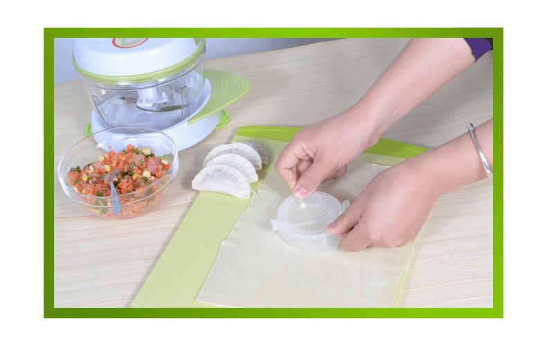 Plastic Dumpling Molds Food Maker Dough Press Pie Hand Mould Creative Tools Kitchen Accessories Dumpling Maker Stuffed Dumpling Plastic Mold Filling Cooking Tool Kitchen Accessories