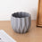 Plastic Vases Anti-ceramic Unbreakable Basket Imitation Rattan Flower Vase For Home Décor Desktop Decoration Living Room Office or Bookshelf