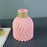 Plastic Vases Anti-ceramic Unbreakable Basket Imitation Rattan Flower Vase For Home Décor Desktop Decoration Living Room Office or Bookshelf