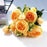 Plastic Vases Anti-ceramic Unbreakable Basket Imitation Rattan Flower Vase For Home Décor Desktop Decoration Living Room Office or Bookshelf