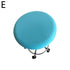 Polyester Fabric Round Chair Cover Waterproof Dining Seat Chair Covers Hotel Banquet Seat Covers Chair Protector Round Bar Stool Seat Covers Washable Stool Cushion Slipcover Elastic Bar Chair Covers