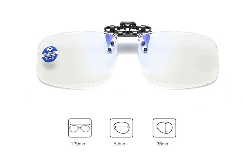 Portable Clip Reading Glasses For Women Anti Blue Light Blocking Presbyopic Eyeglasses For Men Computer Blue Light Blocking Reading Glasses Flexible Lightweight Anti Eyestrain Portable Readers Flip Clips Lens Magnifier +1.0 1.5 2.5