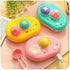 Portable Cute Duck Cartoon Electric Automatic Contact Lens Case Washer Box Cleaner Electric Contact Lens Cleaner USB Automatic Contact Lens Container Cute Mashroom Design