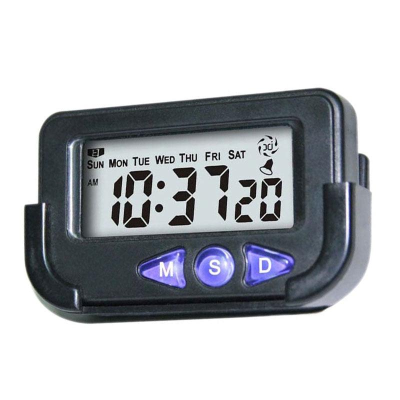 Portable Digital Car Pocket Sized Digital Electronic Digital Timer Multifunction Large LCD Clock Countdown Accurate to Seconds for Cooking Study Games Travel Alarm Clock Time Date Automotive Electronic Stopwatch Alarm Clock