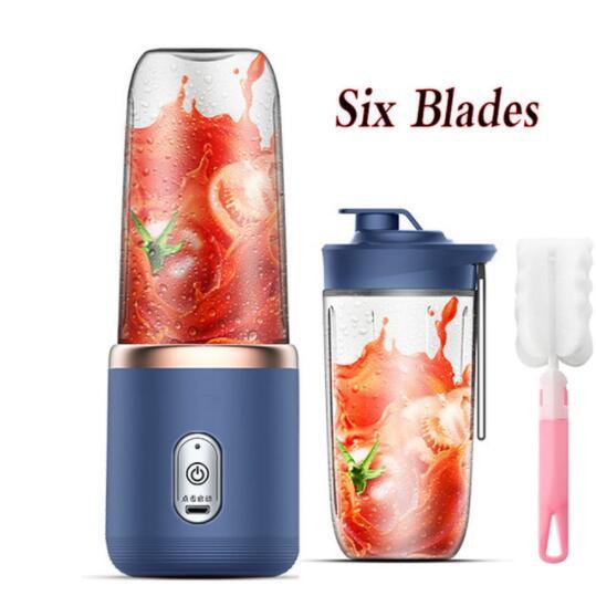 Portable Juicer Blender 300ml Electric Fruit Juicer USB Charging Lemon Orange Fruit Juicing Cup Smoothie Blender Machine Electric Fruit Juicer USB Charging Lemon Orange Fruit Juicing Cup Smoothie Blender Machine