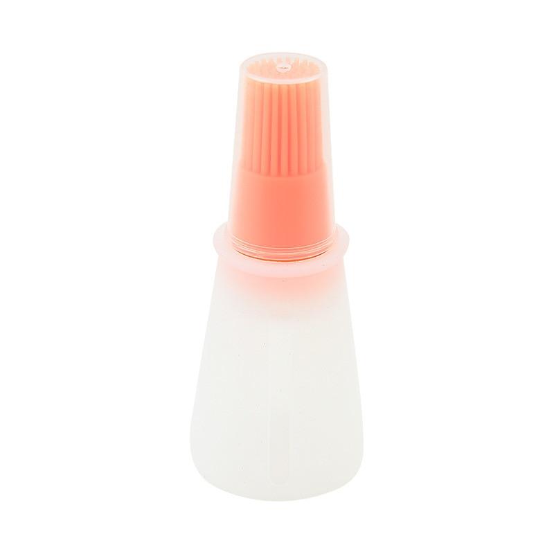 Portable Silicone Oil Bottle with Brush Oil Dispenser Liquid Oil Pastry Kitchen Baking BBQ Tool Kitchen Tools BBQ Baking Gadgets Silicon Oil Bottle Brush  Baking or Grilling Frying BBQ