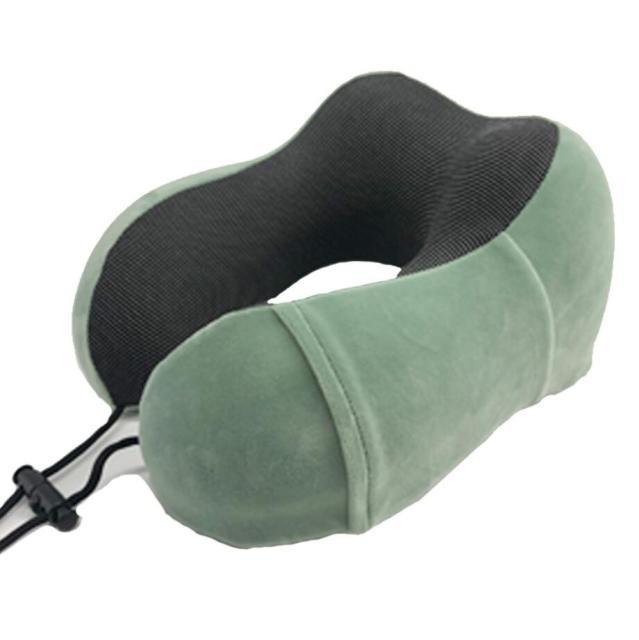 Portable U-Shape Magnetic Headrest 30x28cm Neck Pillow Memory Foam Travel Office Car Embrace Cervical Pillow Cotton Neck Pillow Cervical Vertebra Travel Portable Noon Break Aircraft Neck Pillow For Traveling Upgraded Travel Neck Pillow Travel Accessories