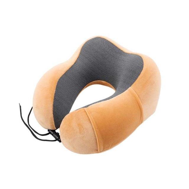 Portable U-Shape Magnetic Headrest 30x28cm Neck Pillow Memory Foam Travel Office Car Embrace Cervical Pillow Cotton Neck Pillow Cervical Vertebra Travel Portable Noon Break Aircraft Neck Pillow For Traveling Upgraded Travel Neck Pillow Travel Accessories