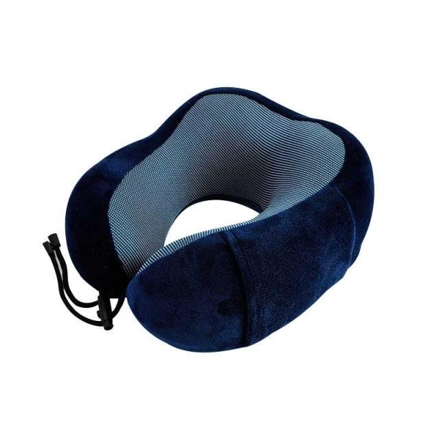 Portable U-Shape Magnetic Headrest 30x28cm Neck Pillow Memory Foam Travel Office Car Embrace Cervical Pillow Cotton Neck Pillow Cervical Vertebra Travel Portable Noon Break Aircraft Neck Pillow For Traveling Upgraded Travel Neck Pillow Travel Accessories