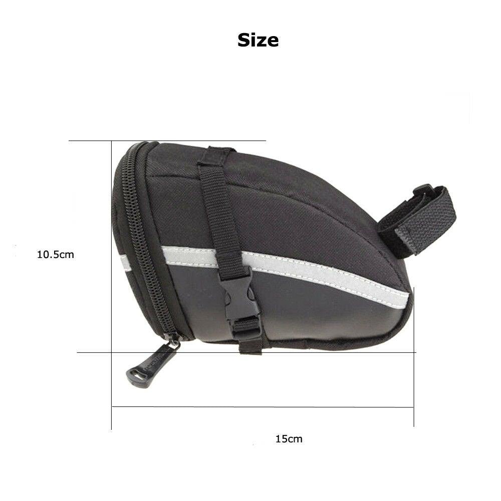 Portable Waterproof Bike Bag Cycling Seat Pouch Bicycle Tail Bags Cycling Equipment Bike Bag Seat Bag Bicycle Bag Under Seat Bike Accessories Storage Pouch Ultralight Cycling Wedge Pack For Road Mountain