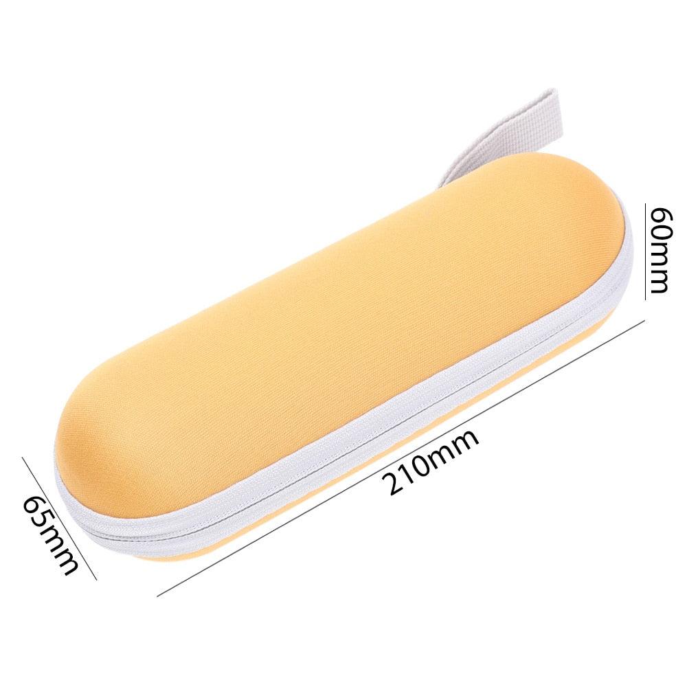 Portable Zipper Glasses Case Cover Sunglasses Case Women Men Glasses Box With Zipper Eyeglass Cases Hard Protector Ultra Light Portable Zipper Sunglasses Soft Case