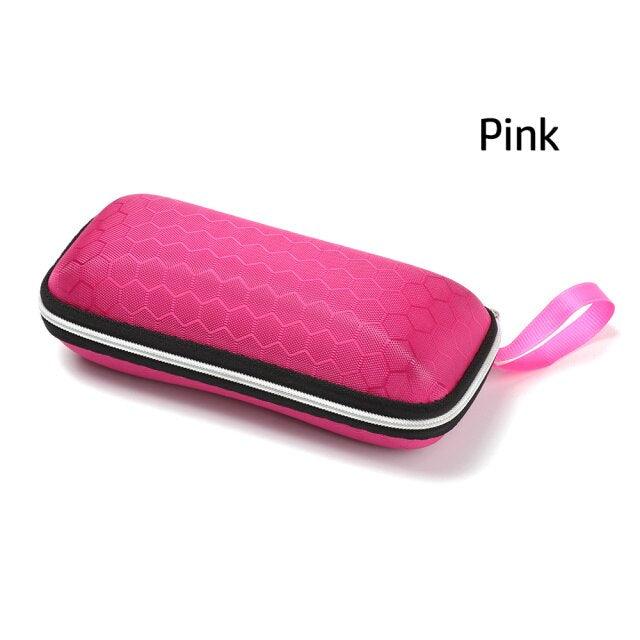 Portable Zipper Glasses Case Cover Sunglasses Case Women Men Glasses Box With Zipper Eyeglass Cases Hard Protector Ultra Light Portable Zipper Sunglasses Soft Case