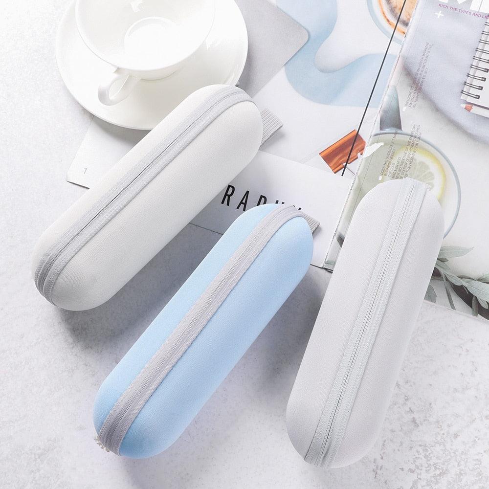 Portable Zipper Glasses Case Cover Sunglasses Case Women Men Glasses Box With Zipper Eyeglass Cases Hard Protector Ultra Light Portable Zipper Sunglasses Soft Case