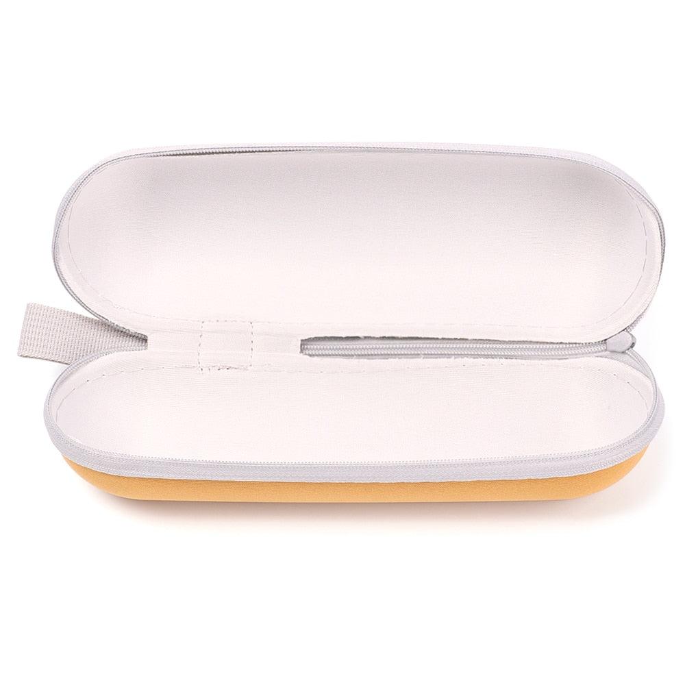 Portable Zipper Glasses Case Cover Sunglasses Case Women Men Glasses Box With Zipper Eyeglass Cases Hard Protector Ultra Light Portable Zipper Sunglasses Soft Case