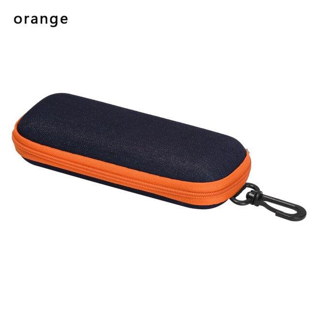 Portable Zipper Glasses Case Cover Sunglasses Case Women Men Glasses Box With Zipper Eyeglass Cases Hard Protector Ultra Light Portable Zipper Sunglasses Soft Case